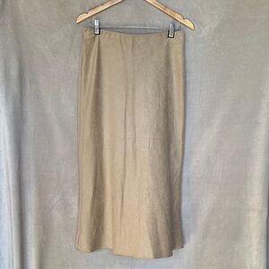 ZARA WOMEN’S SUEDE SKIRT